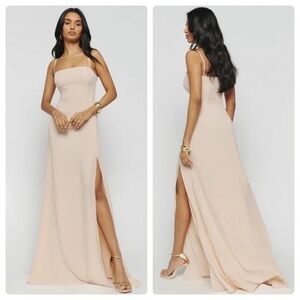 Reformation Ingrid dress in Prosecco NWT